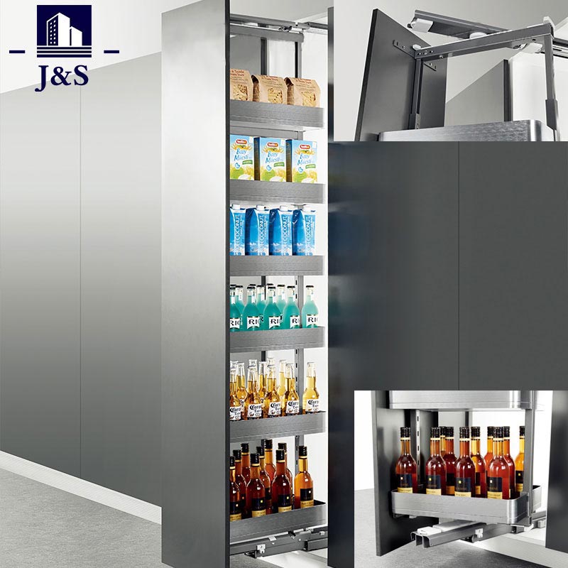 Je vyťahovací organizér do špajze Soft Close Revolving Tall Unit ideálnym riešením na optimalizáciu skladovania v kuchyni?