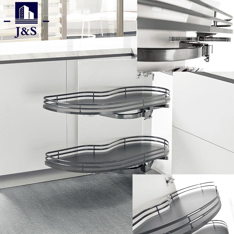 Predeľujú sa otáčanie kuchynských skriniek Magic Corner Baskets, ktoré predefinujú účinnosť kuchyne s malým priestorom?